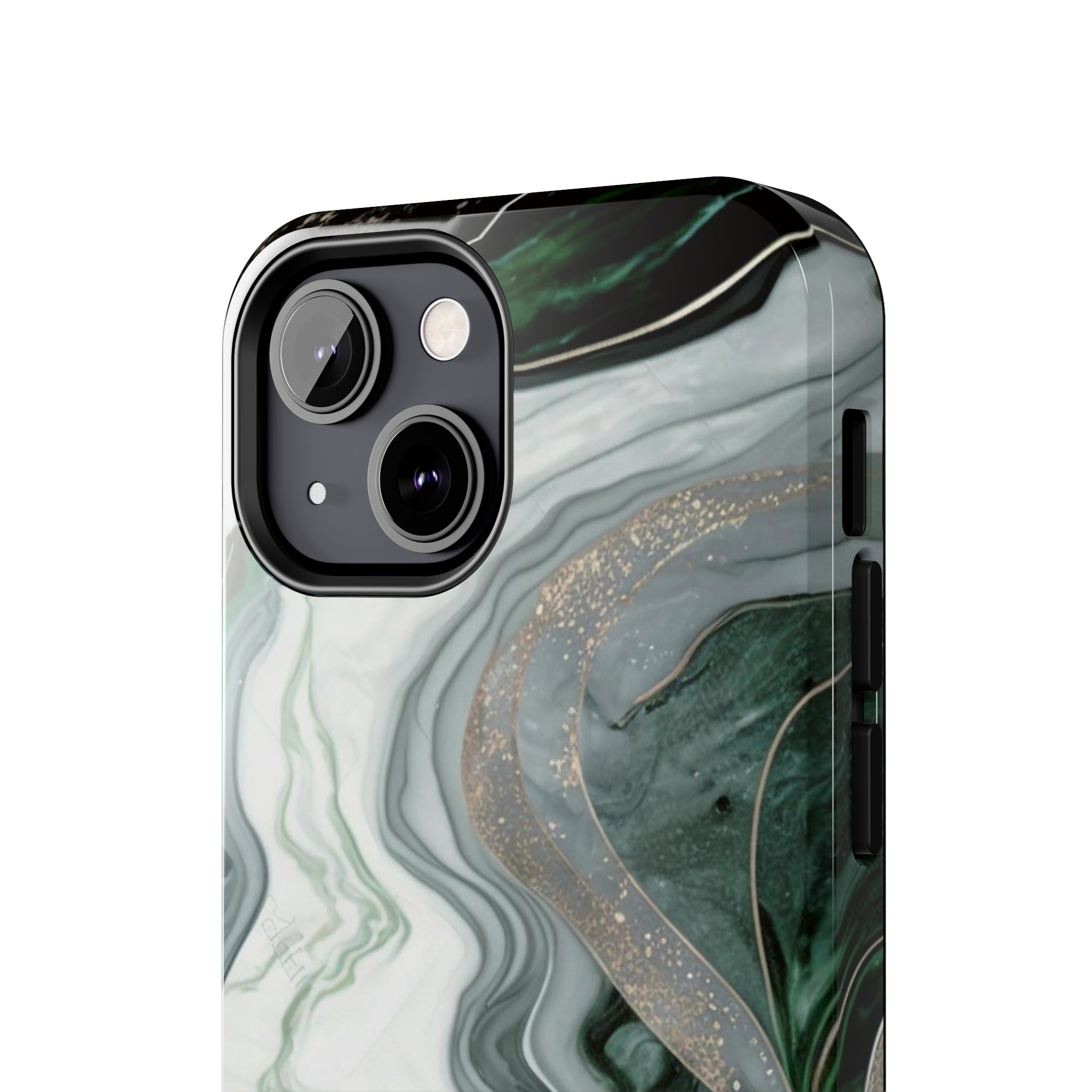 Green Marble - iPhone Tough Cases - phone cases