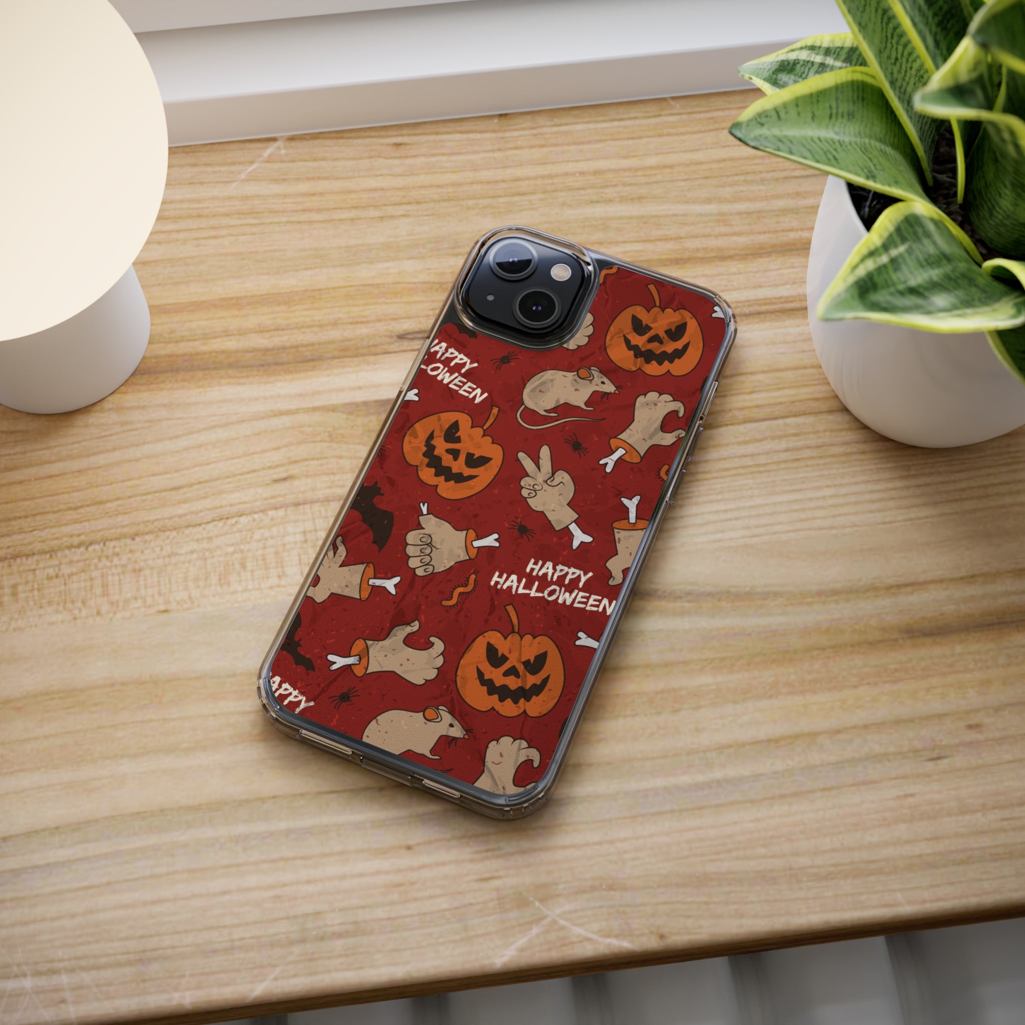 Halloween - iPhone Clear Cases - phone cases