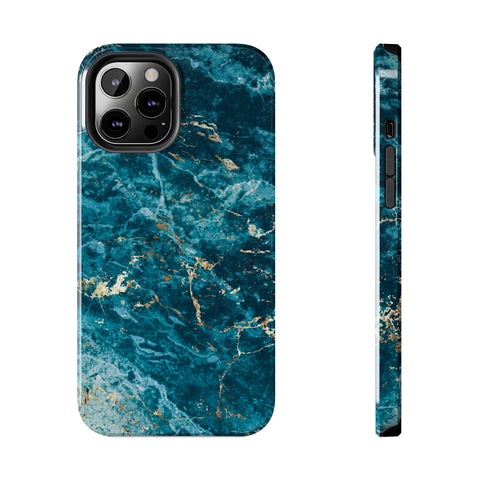 Liquid Blue marble - iPhone Tough Cases iPhone 12 Pro Max - phone cases