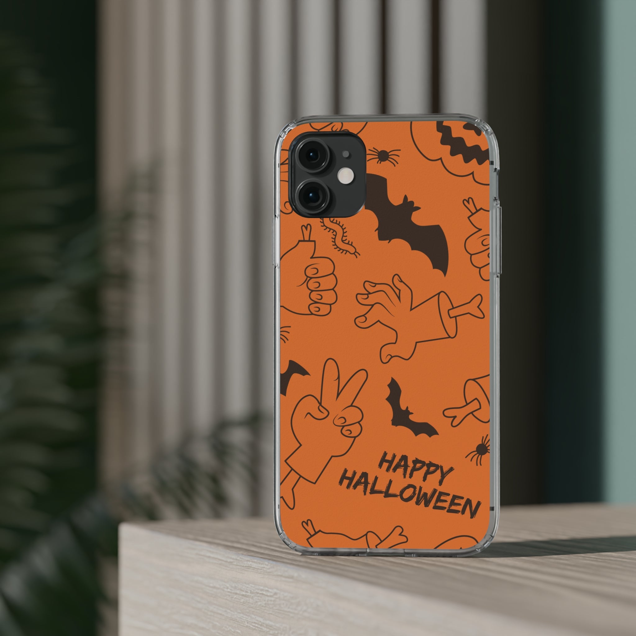 Halloween - iPhone Clear Cases - phone cases