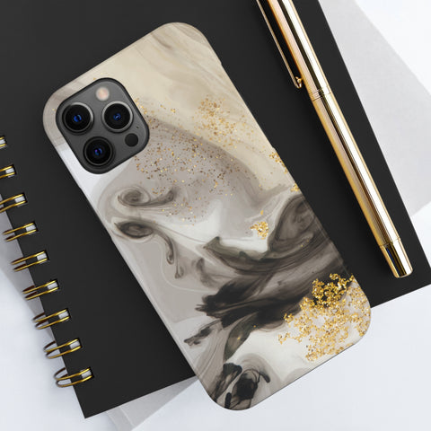 Gold Glitter - iPhone Tough Cases - phone cases