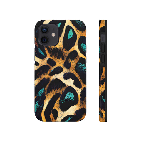 Dark Leopard - iPhone Tough Cases iPhone 12 Mini - phone cases