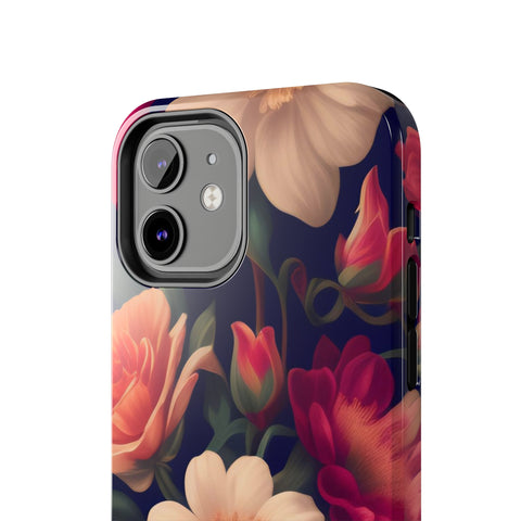 floral - iPhone Tough Cases - phone cases