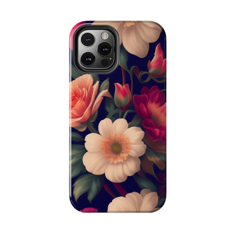 floral - iPhone Tough Cases - phone cases