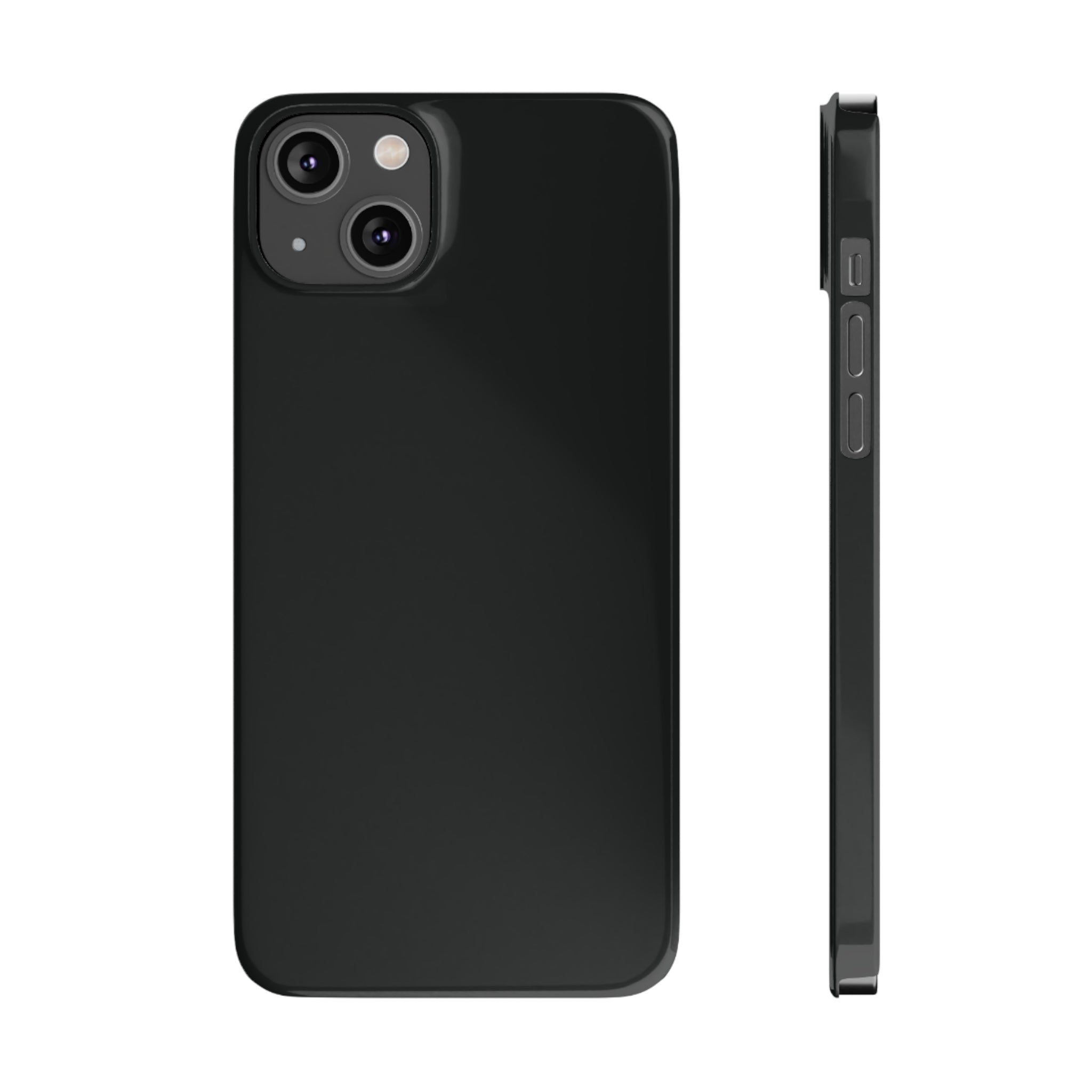 Coal Black - iPhone Slim Cases iPhone 14 Plus - phone cases