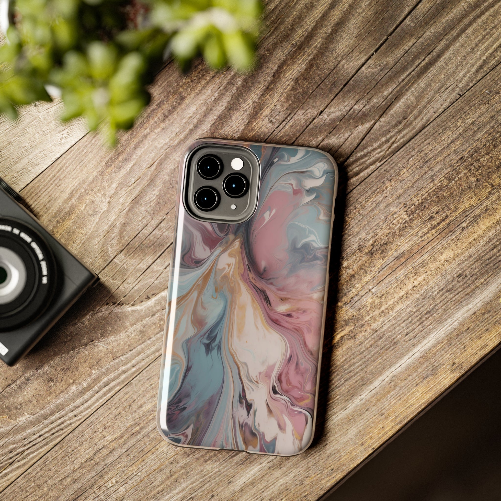 Liquid colored marble - iPhone Tough Cases - phone cases