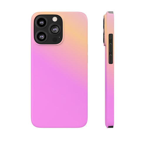 Gradient Pink - iPhone Slim Cases iPhone 13 Pro - phone cases