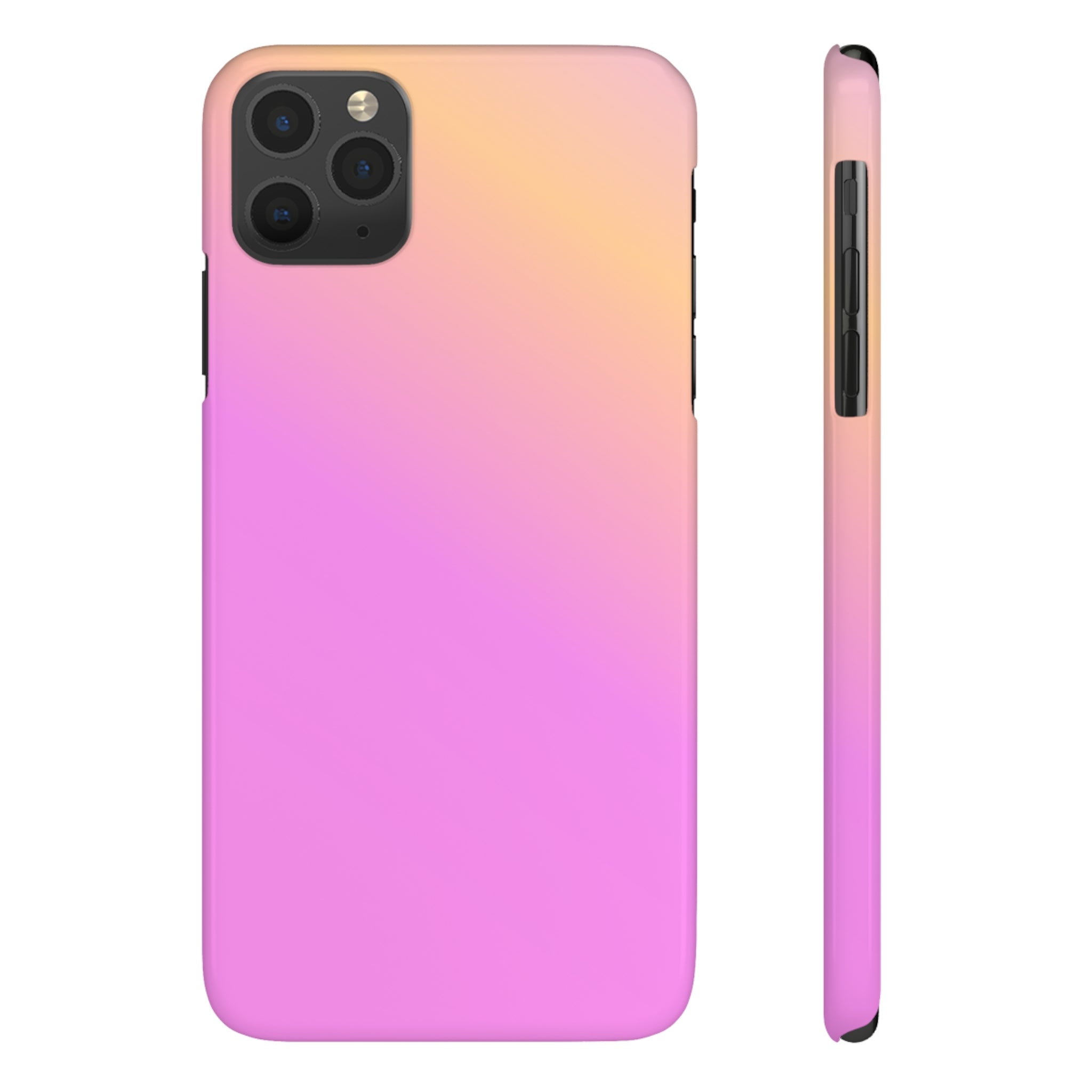 Gradient Pink - iPhone Slim Cases iPhone 11 Pro Max - phone cases