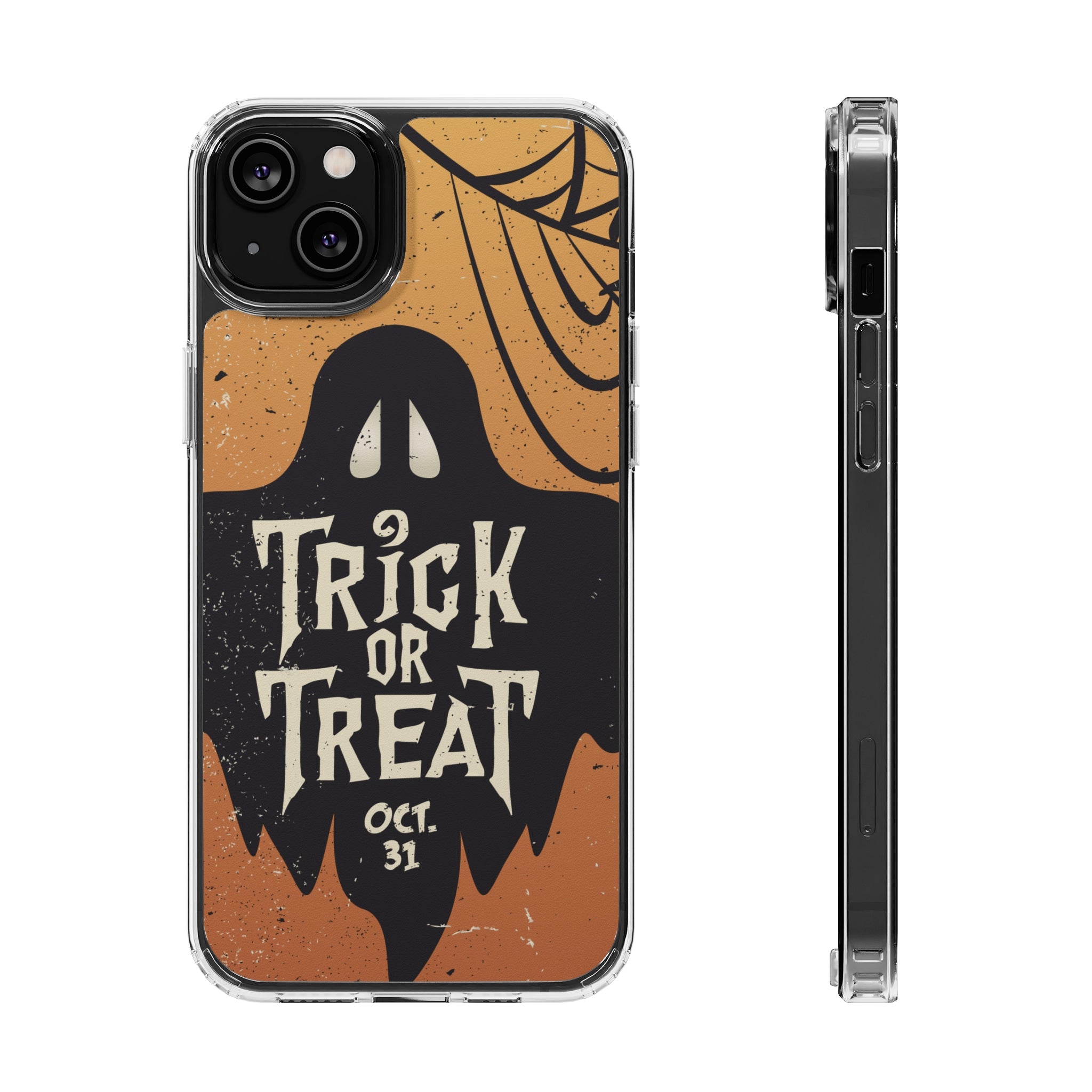 Halloween - iPhone Clear Cases iPhone 14 Plus Without gift packaging - phone cases