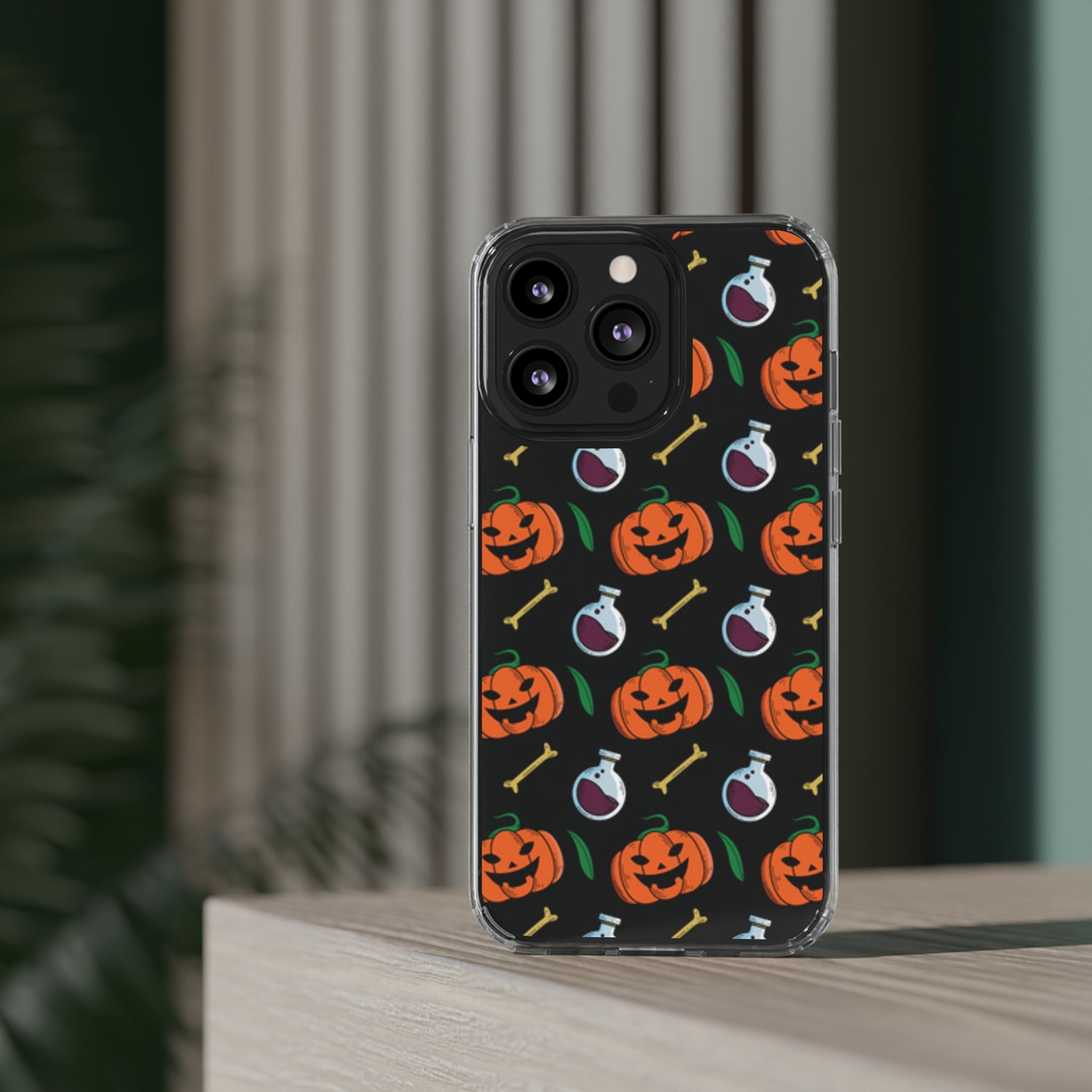 Halloween - iPhone Clear Cases - phone cases
