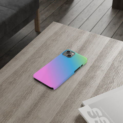 Gradient Colored - iPhone Slim Cases - phone cases