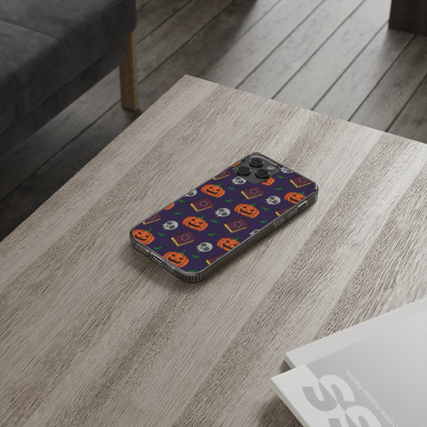 Halloween - iPhone Clear Cases - phone cases