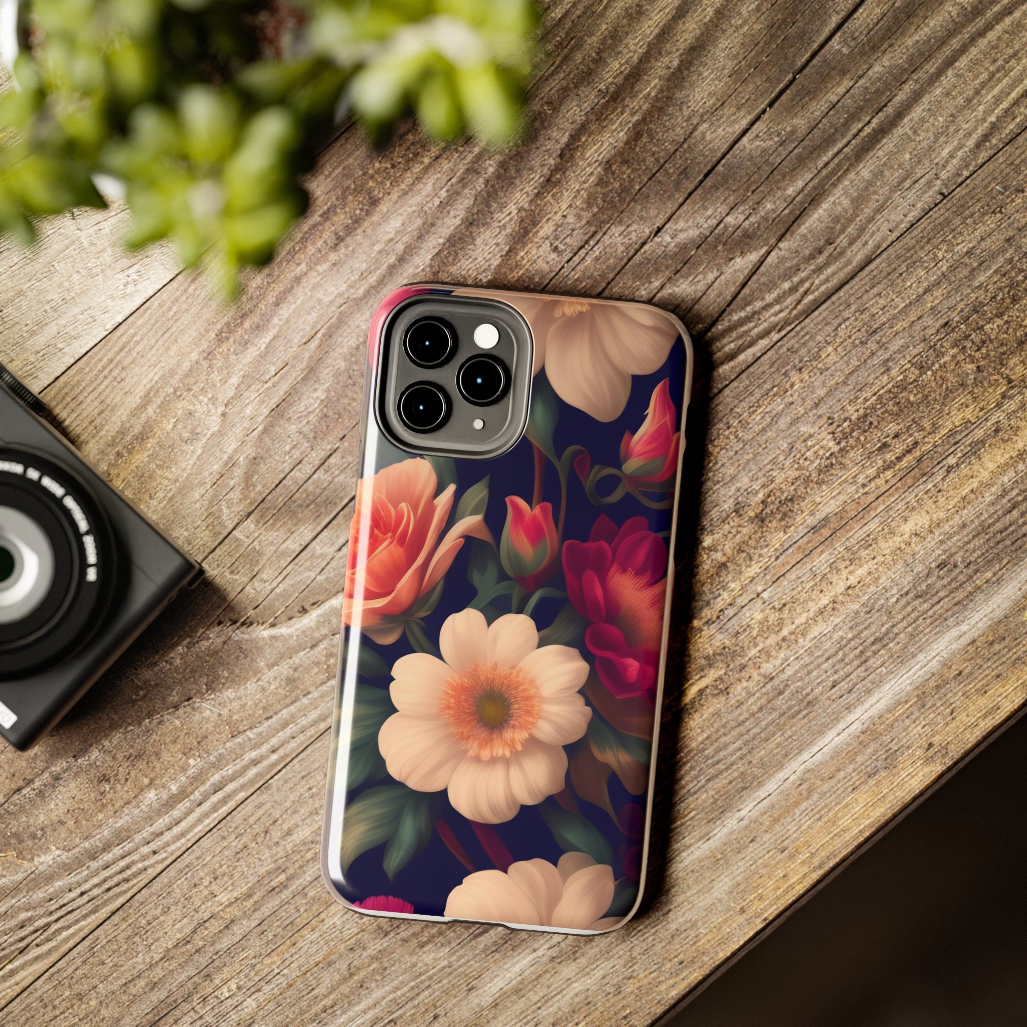 floral - iPhone Tough Cases - phone cases