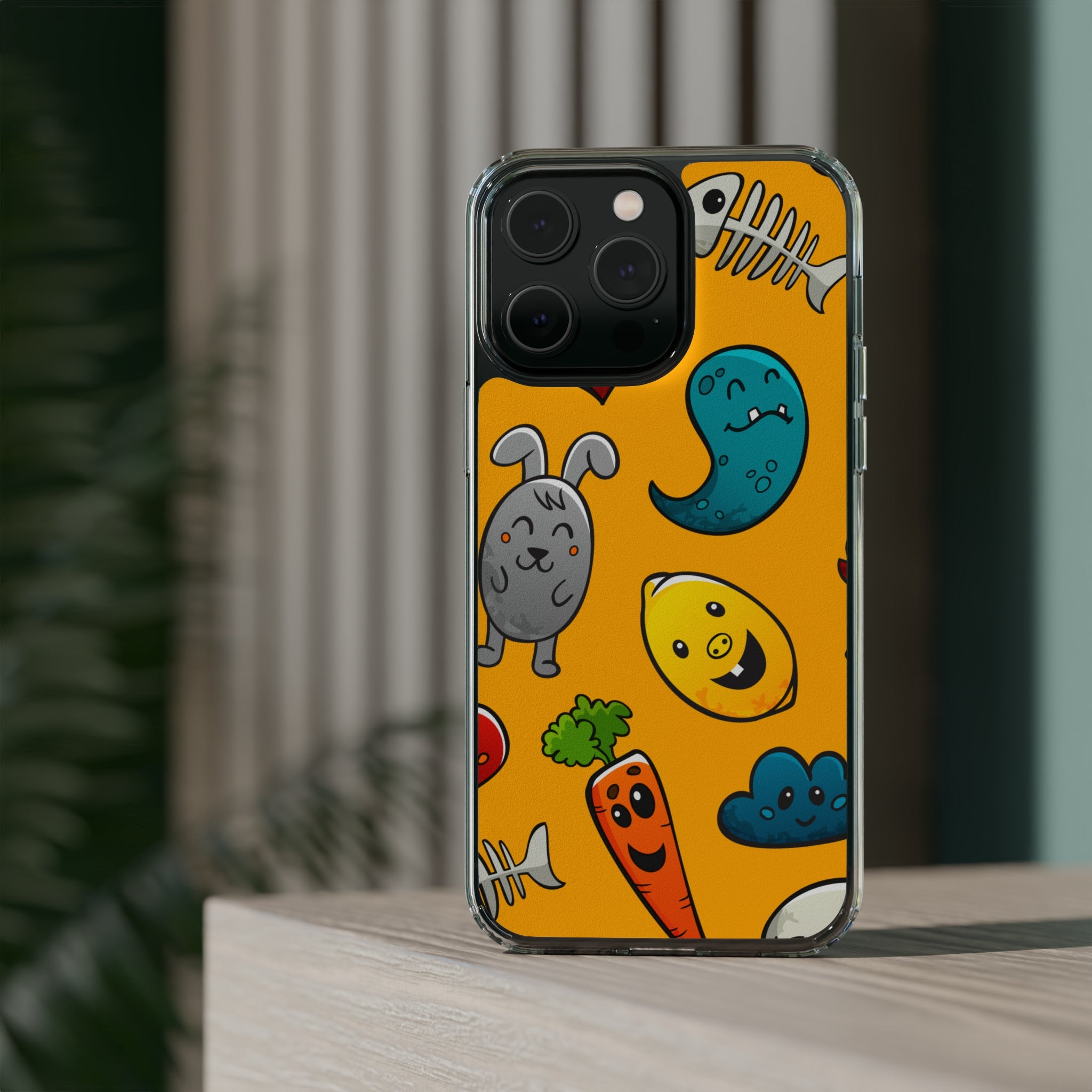 Fun Characters - iPhone Clear Cases - phone cases