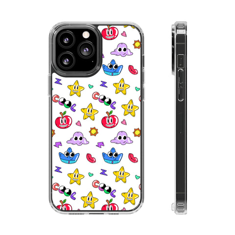 Mix Cartoon - iPhone Clear Cases iPhone 13 Pro Max Without gift packaging - phone cases