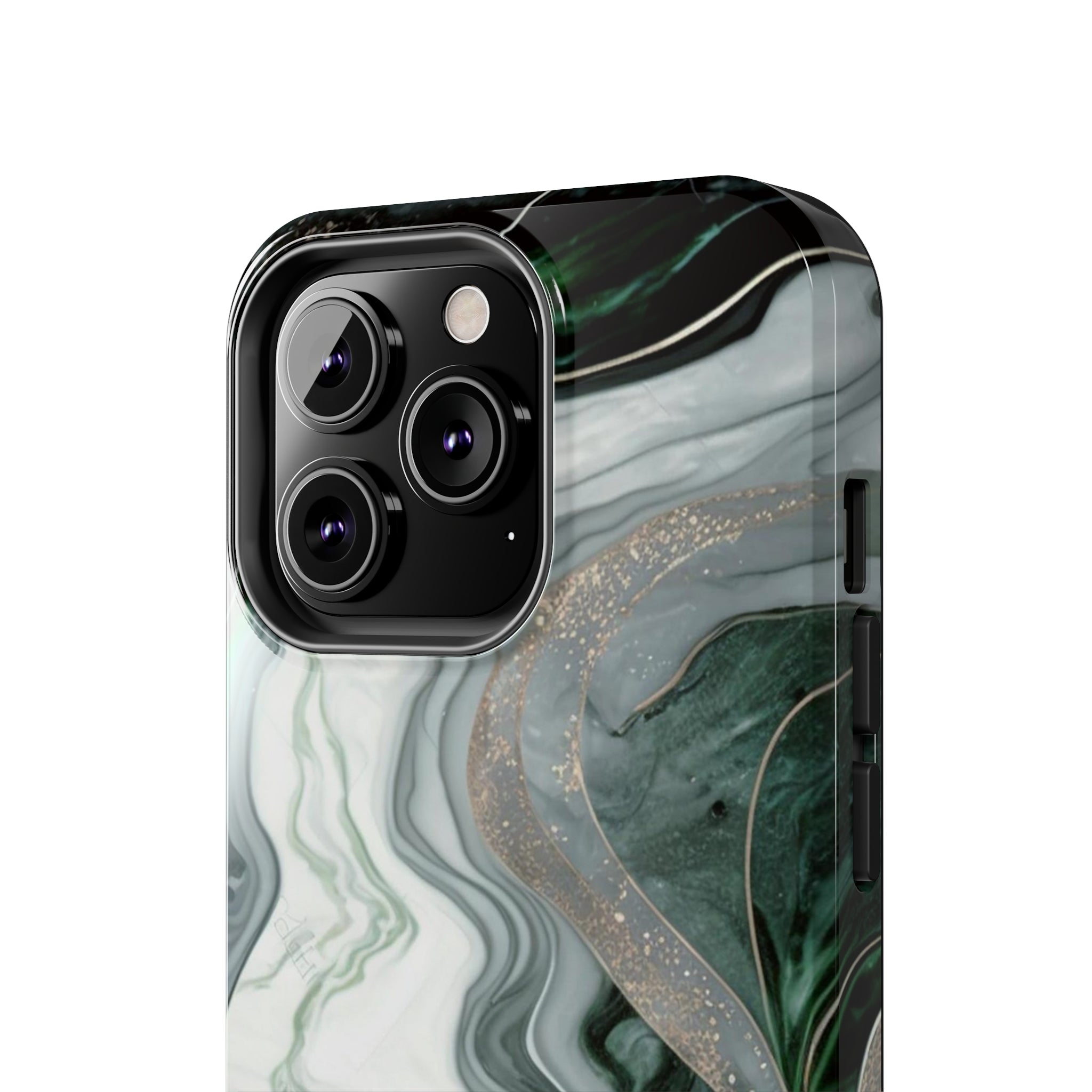 Green Marble - iPhone Tough Cases - phone cases