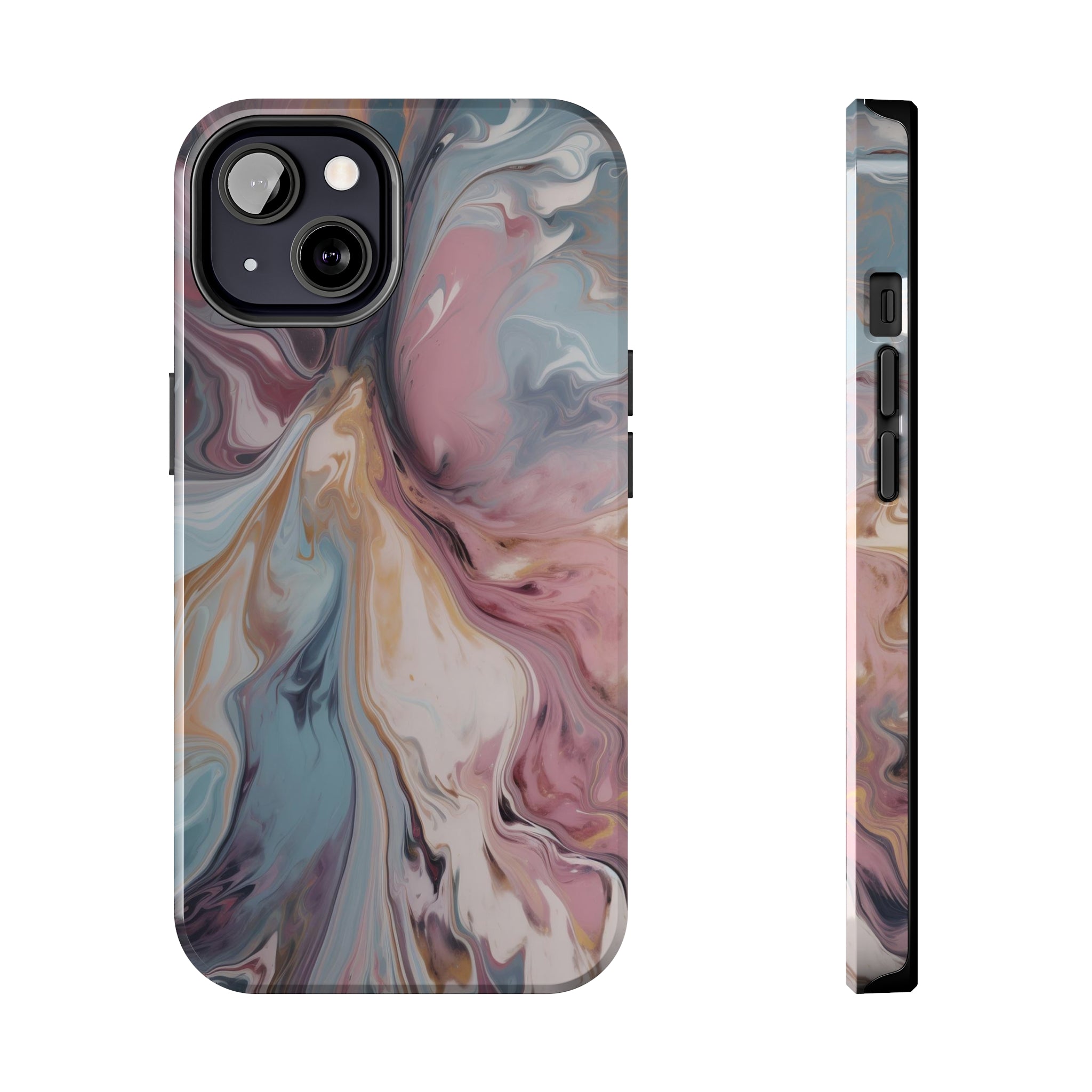 Liquid colored marble - iPhone Tough Cases iPhone 13 - phone cases