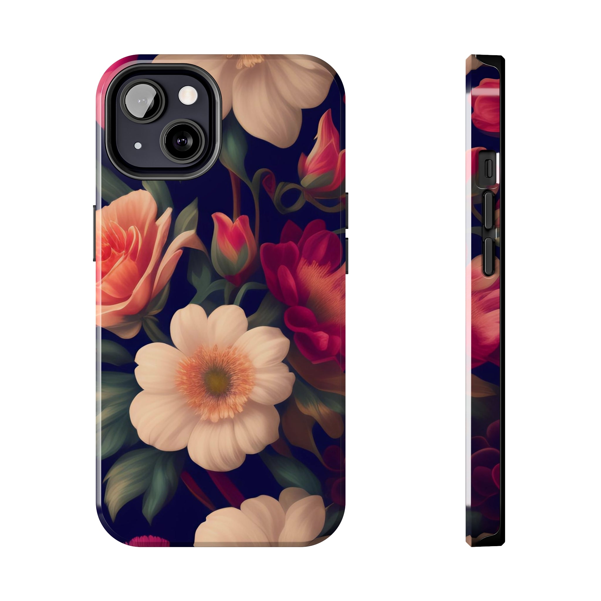 floral - iPhone Tough Cases iPhone 13 - phone cases