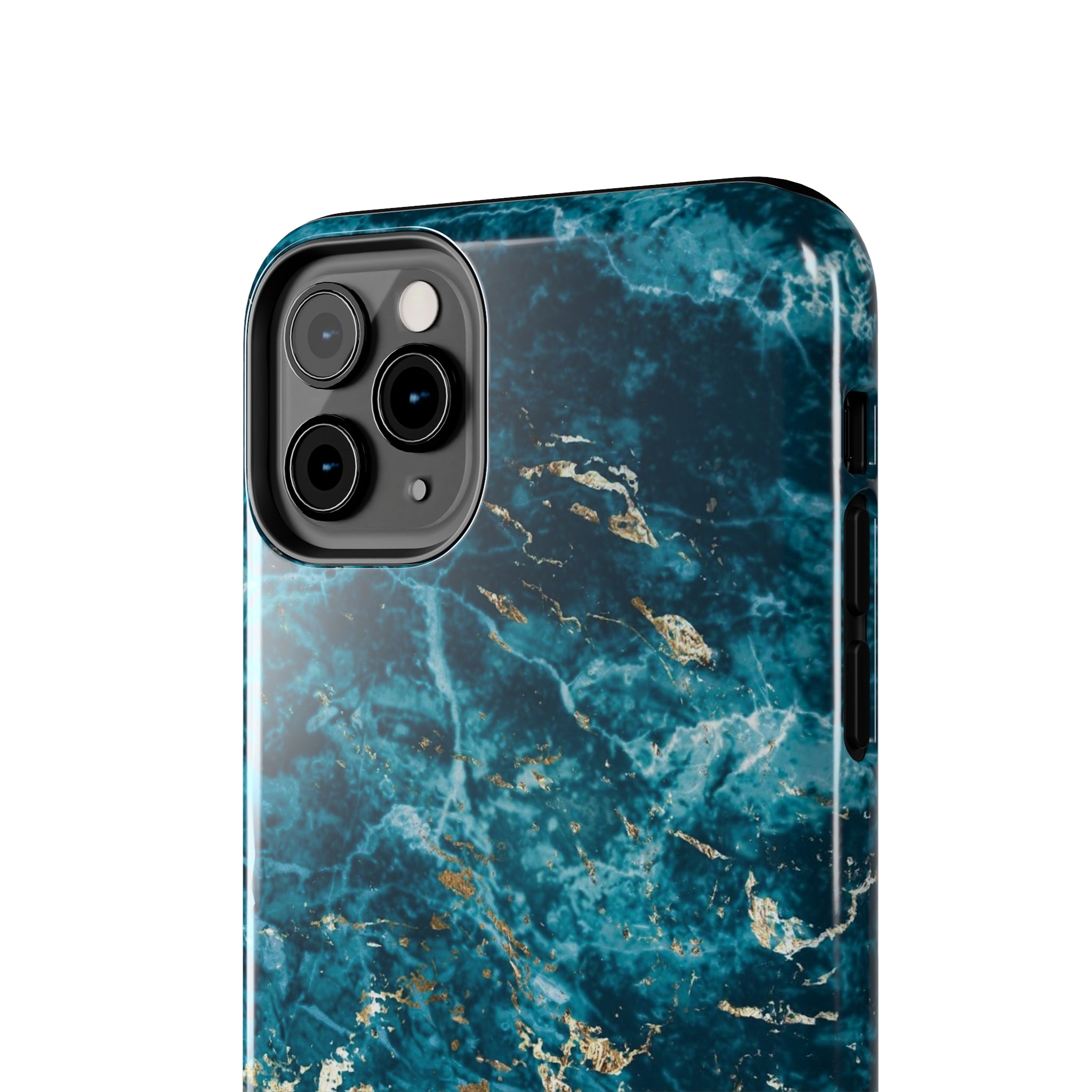 Liquid Blue marble - iPhone Tough Cases - phone cases