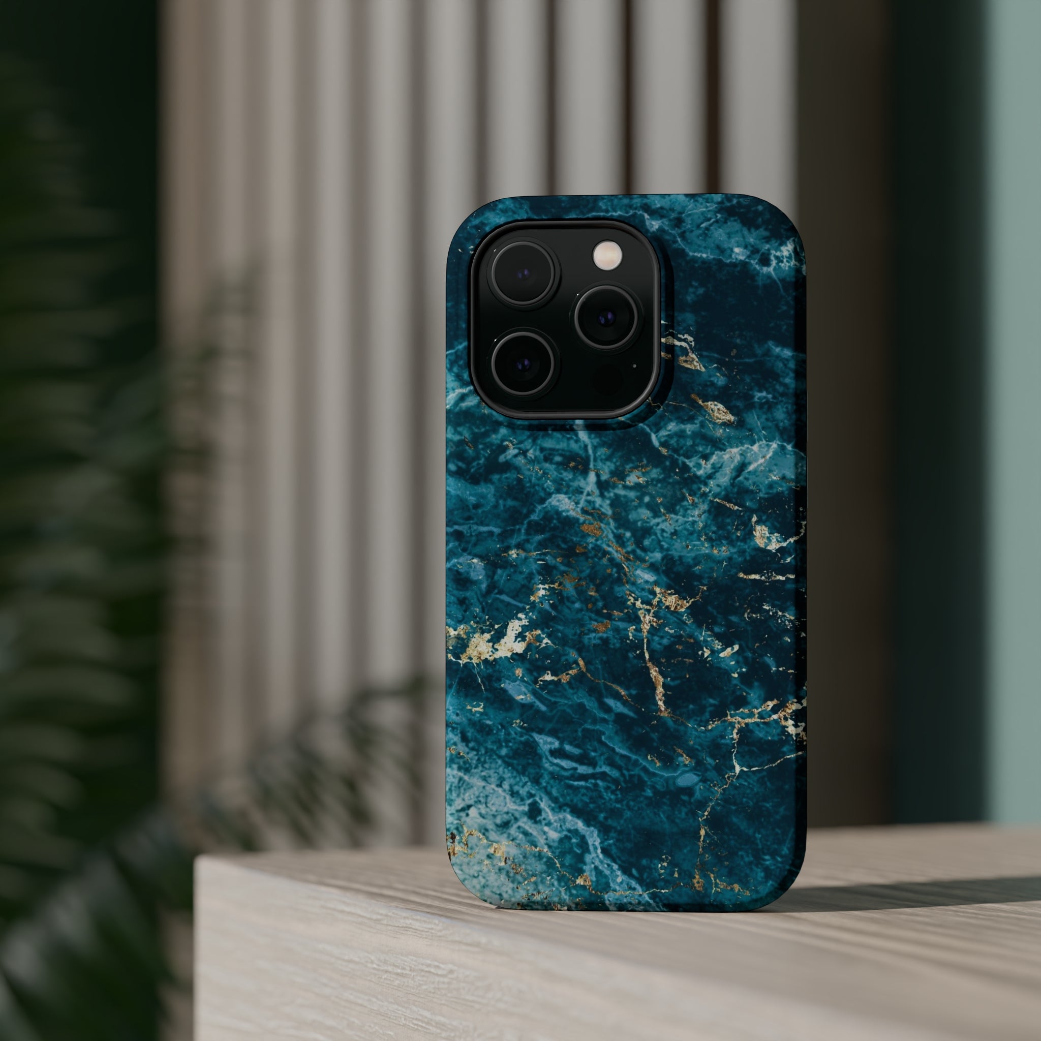 Liquid Blue marble - MagSafe Cases - phone cases