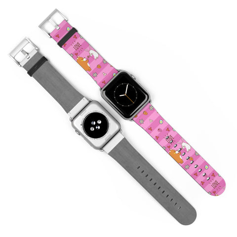 Apple Watch Band - 100% Faux Leather - phone cases