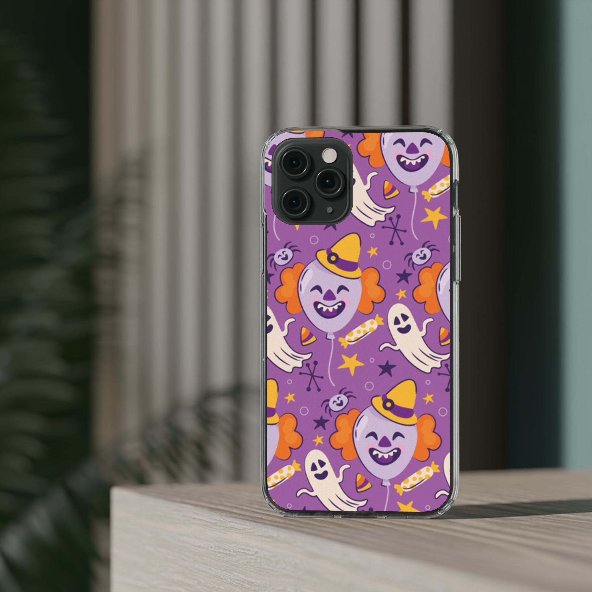 Halloween - iPhone Clear Cases - phone cases