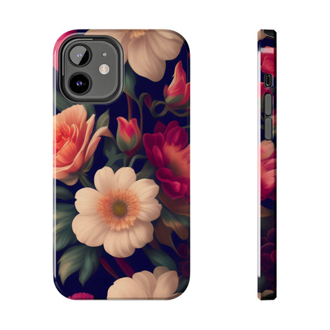 floral - iPhone Tough Cases iPhone 12 - phone cases