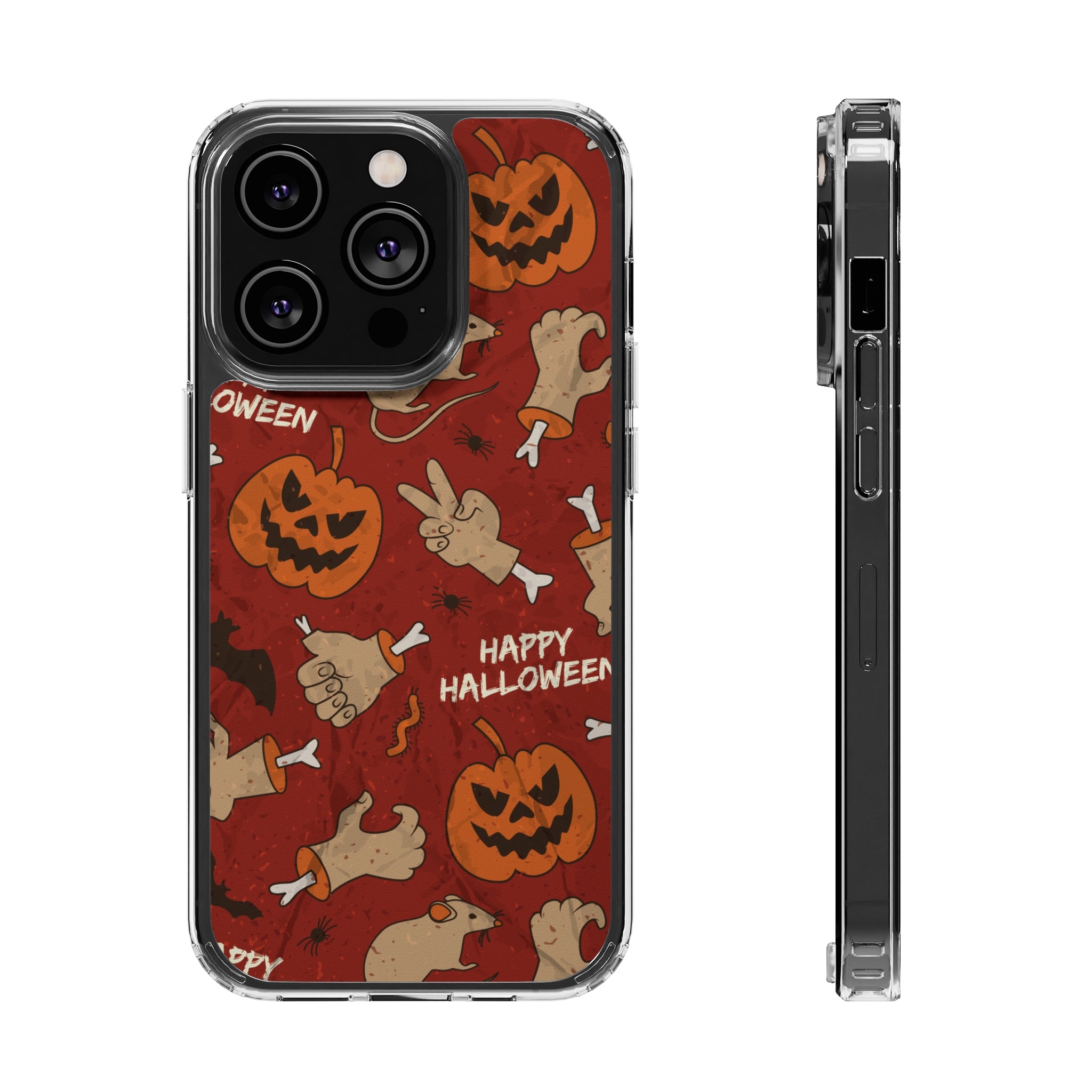 Halloween - iPhone Clear Cases iPhone 14 Pro Without gift packaging - phone cases
