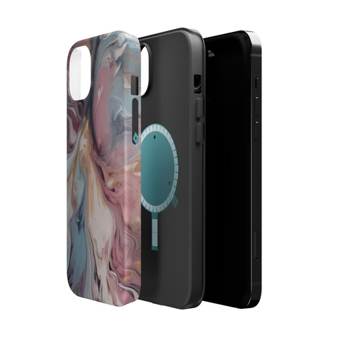 Liquid colored marble - MagSafe Cases - phone cases