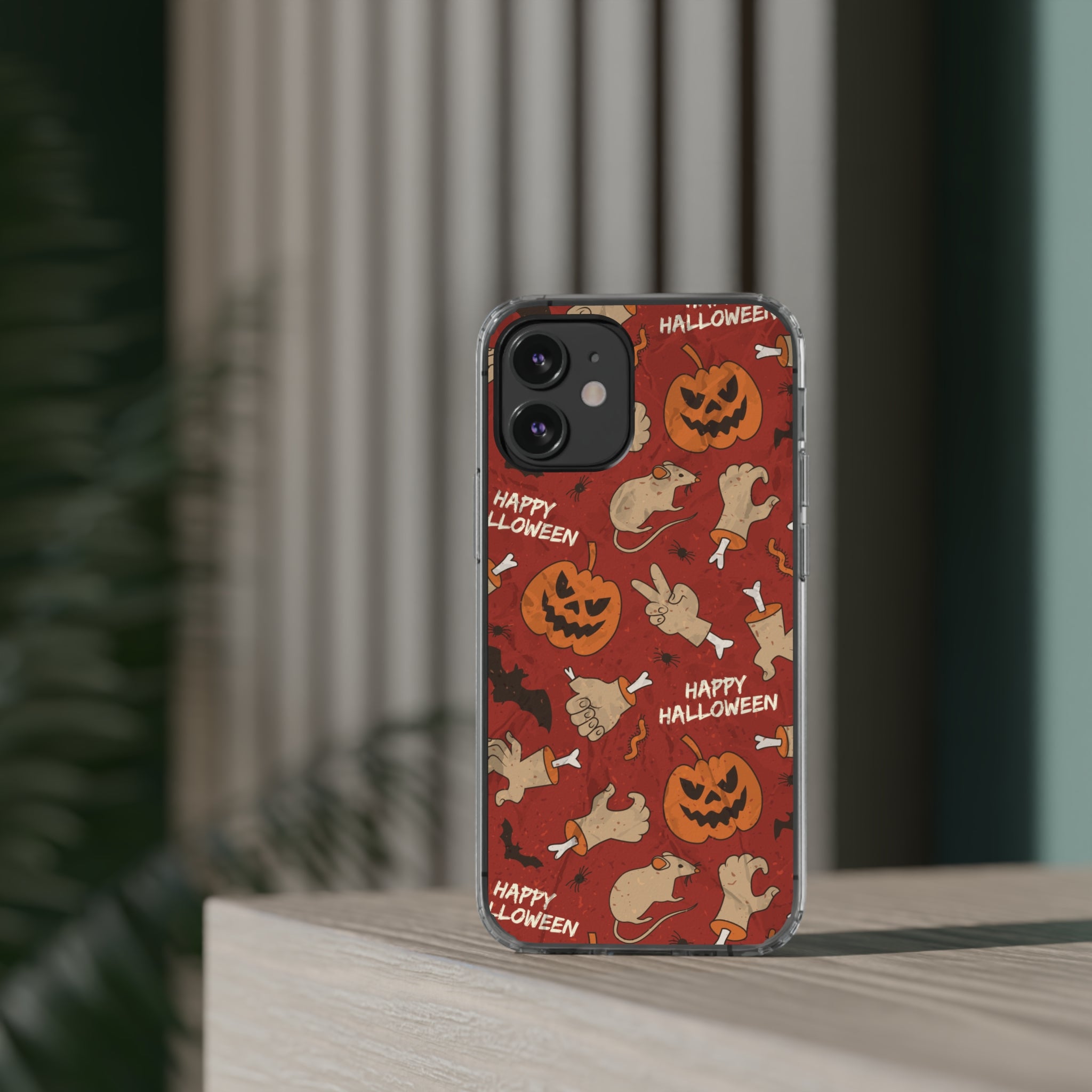 Halloween - iPhone Clear Cases - phone cases