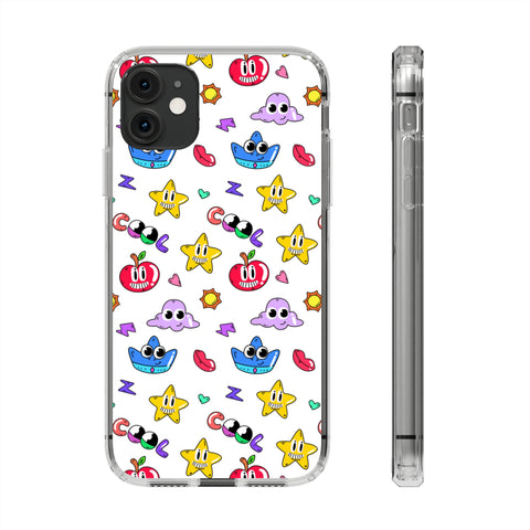 Mix Cartoon - iPhone Clear Cases iPhone 11 Without gift packaging - phone cases