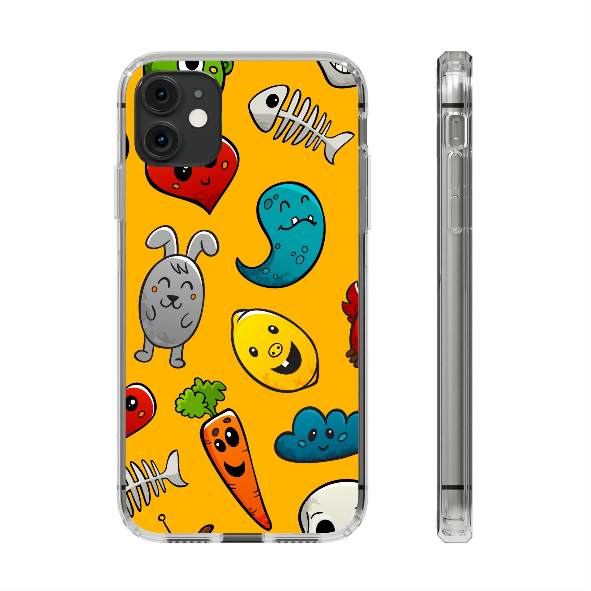 Fun Characters - iPhone Clear Cases iPhone 11 Without gift packaging - phone cases