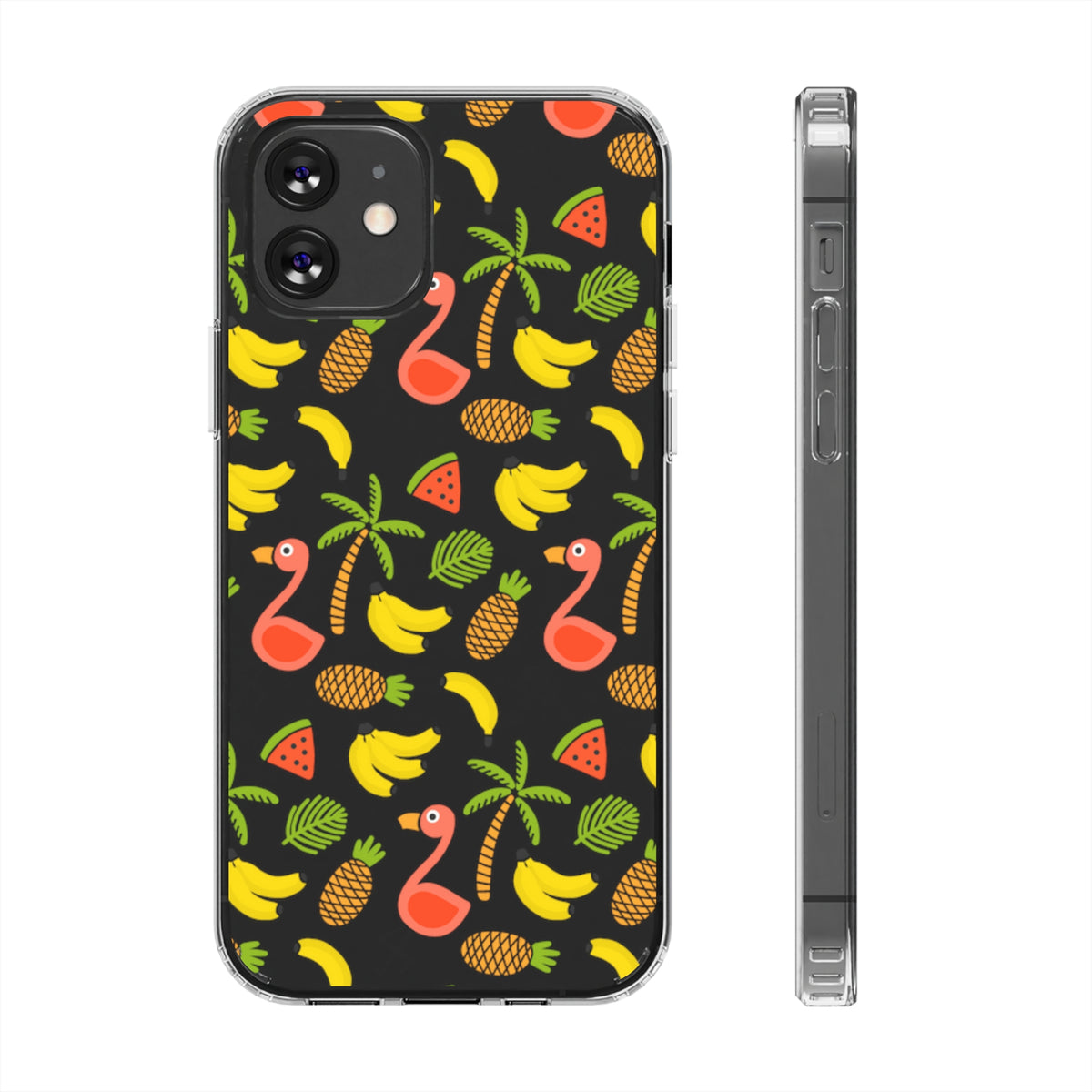 Flamingo - iPhone Clear Cases iPhone 12 Without gift packaging - phone cases