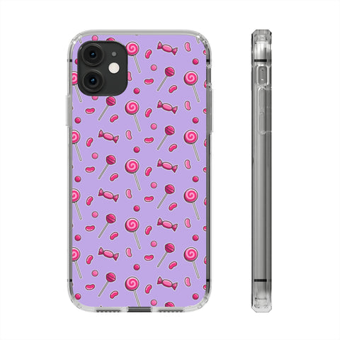 Purple Candy - iPhone Clear Cases iPhone 11 Without gift packaging - phone cases