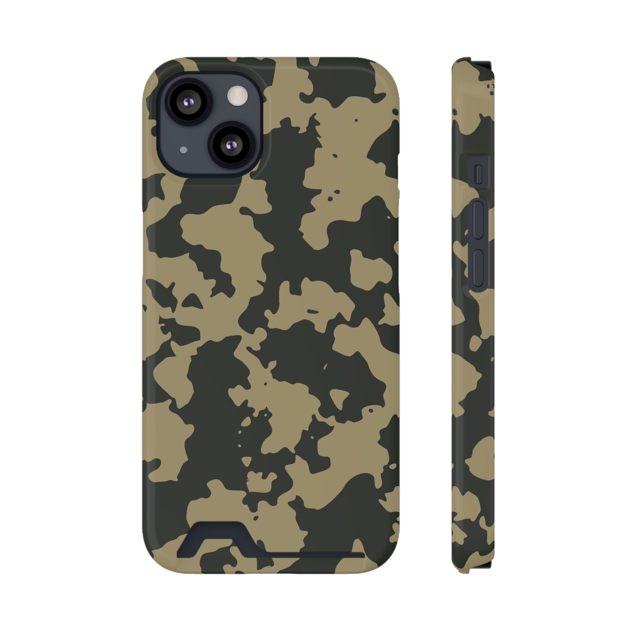 Army Skin - Card Holder Cases iPhone 13 Glossy With gift packaging - phone cases