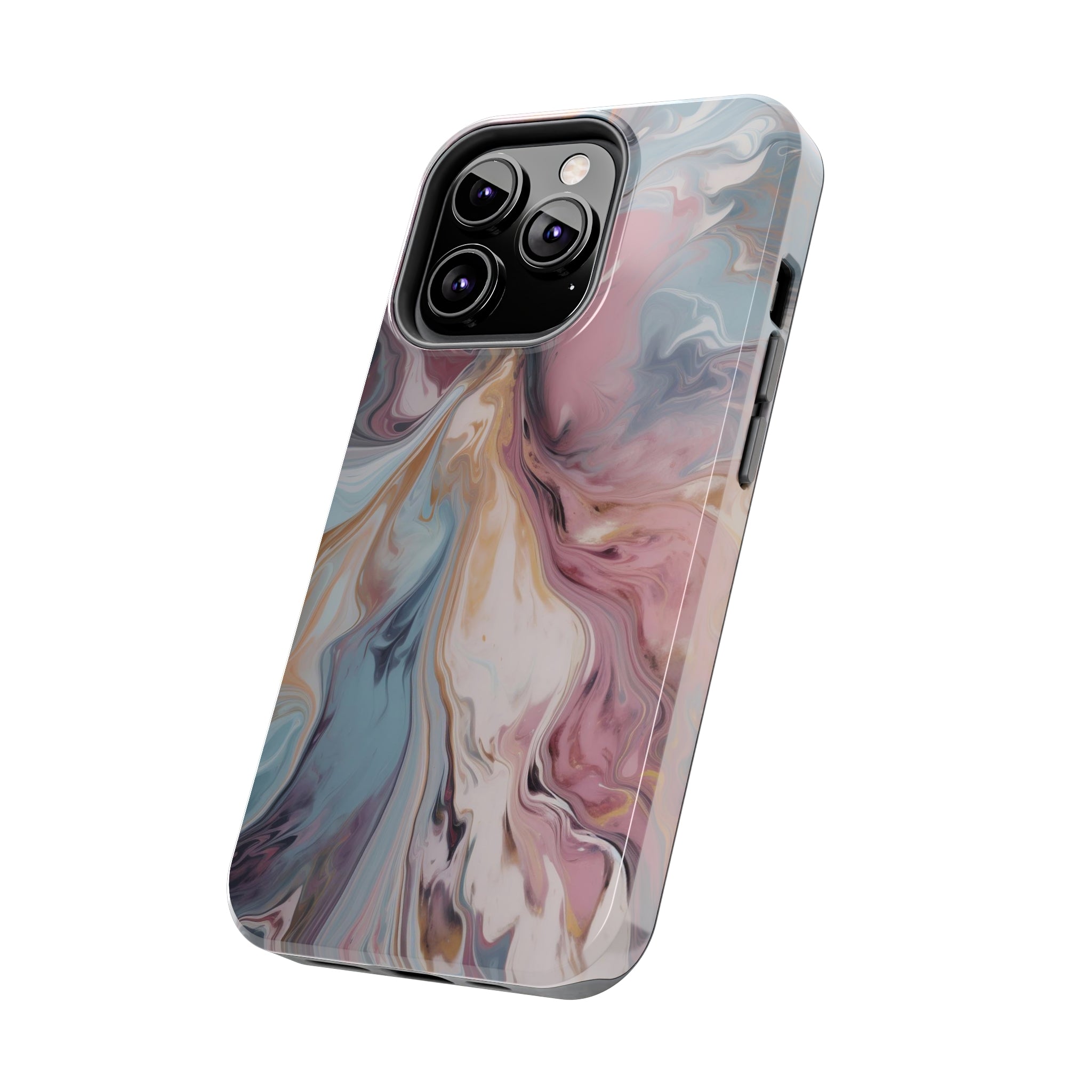 Liquid colored marble - iPhone Tough Cases - phone cases