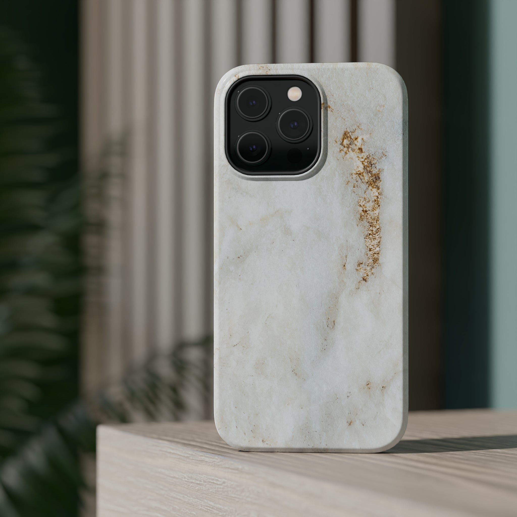 White Golden Marble - MagSafe Cases - phone cases