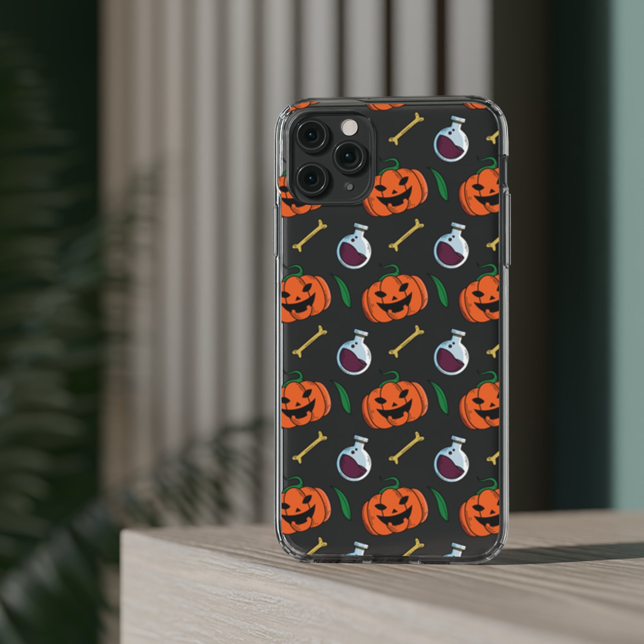 Halloween - iPhone Clear Cases - phone cases