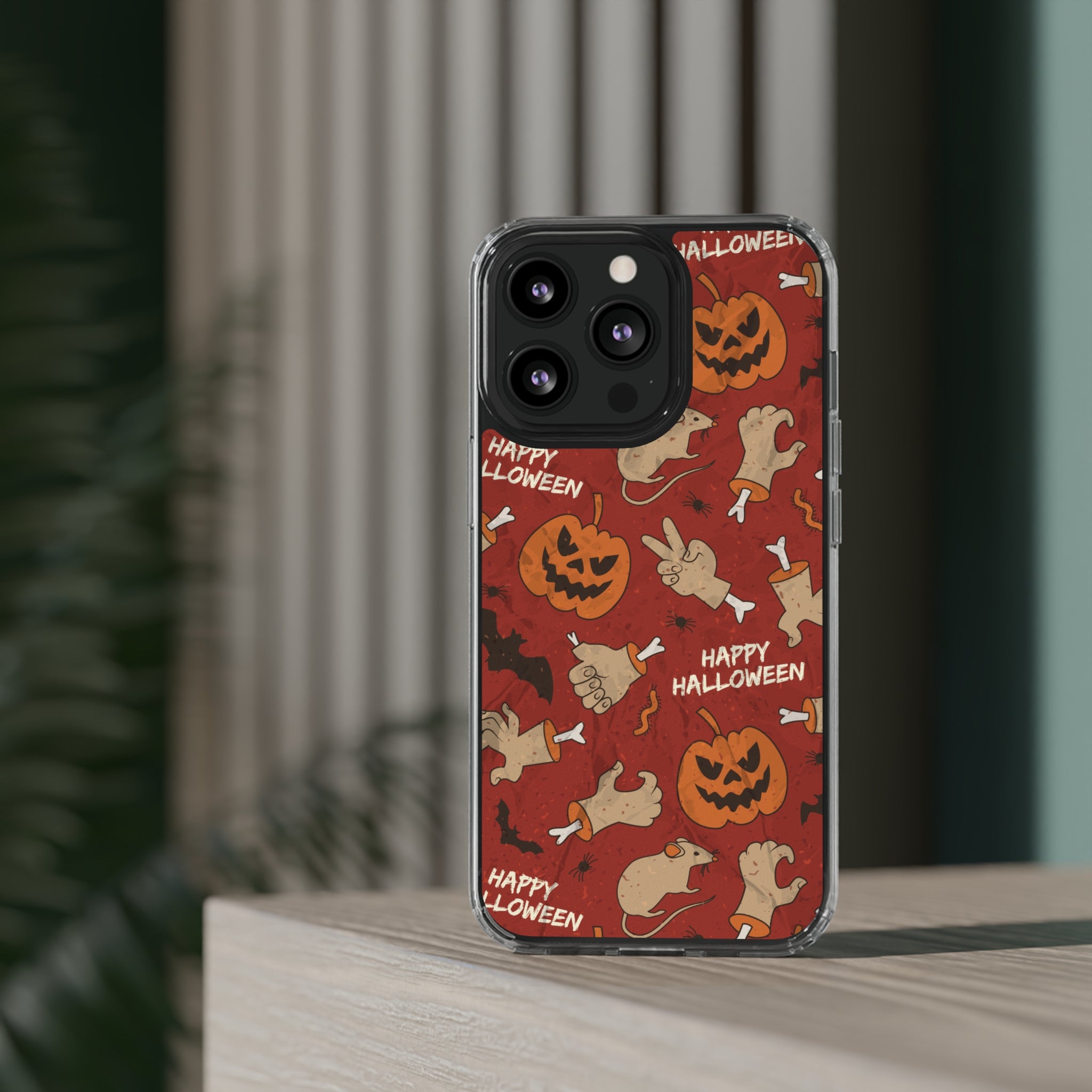 Halloween - iPhone Clear Cases - phone cases