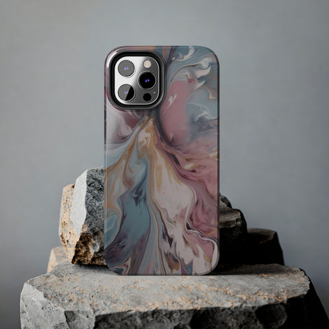 Liquid colored marble - iPhone Tough Cases - phone cases