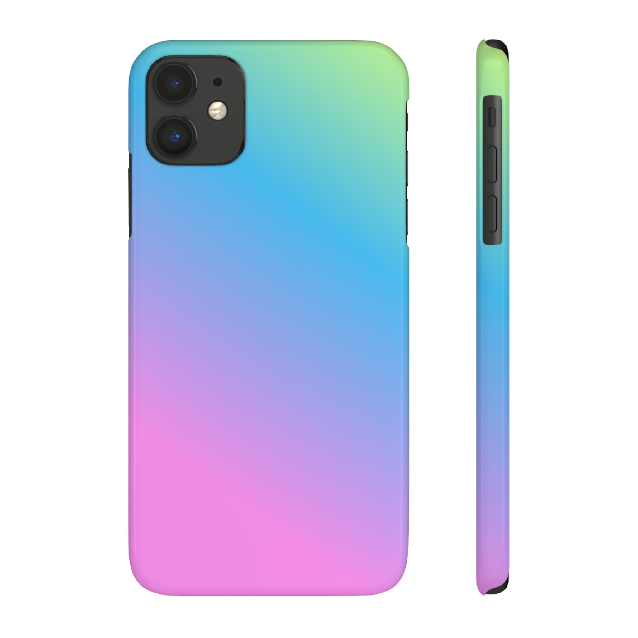 Gradient Colored - iPhone Slim Cases iPhone 11 - phone cases