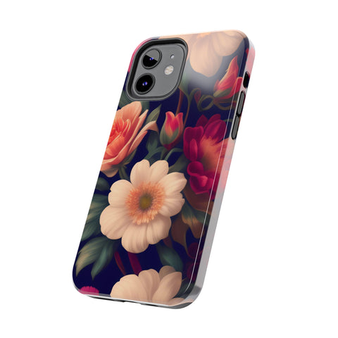 floral - iPhone Tough Cases - phone cases