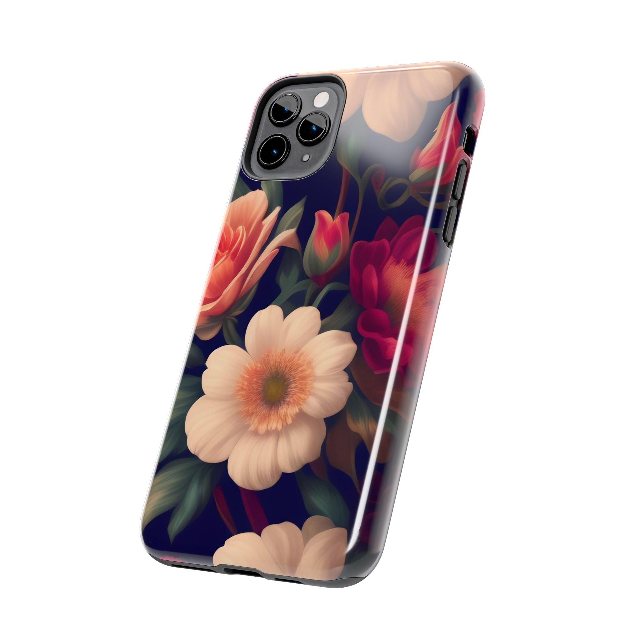 floral - iPhone Tough Cases - phone cases