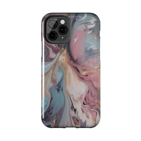 Liquid colored marble - iPhone Tough Cases - phone cases