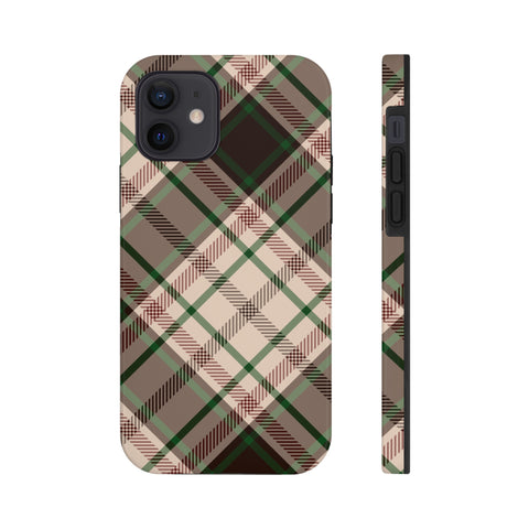 Checks - iPhone Tough Cases iPhone 12 - phone cases