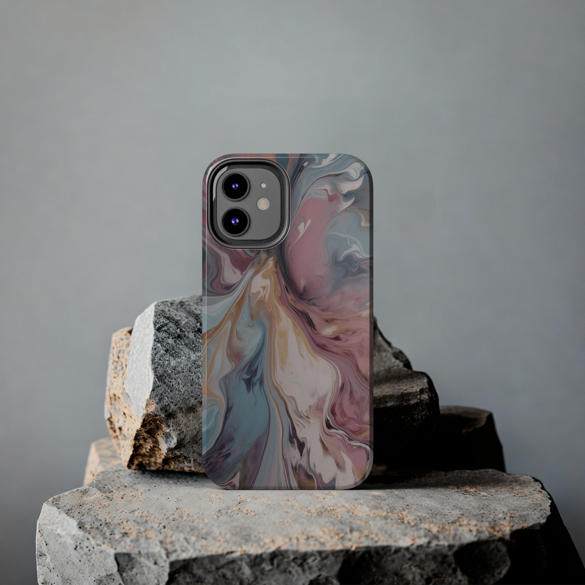 Liquid colored marble - iPhone Tough Cases - phone cases