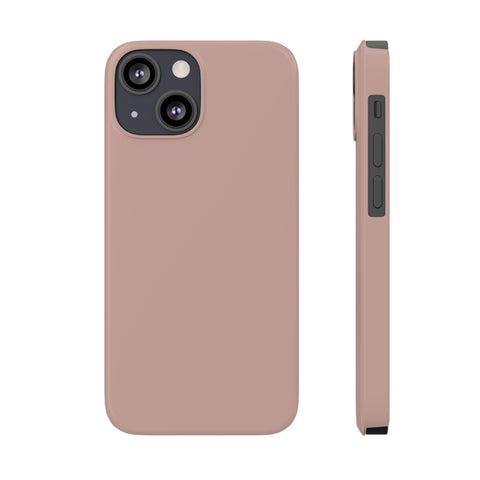 Blush Pink - iPhone Slim Cases iPhone 13 Mini - phone cases