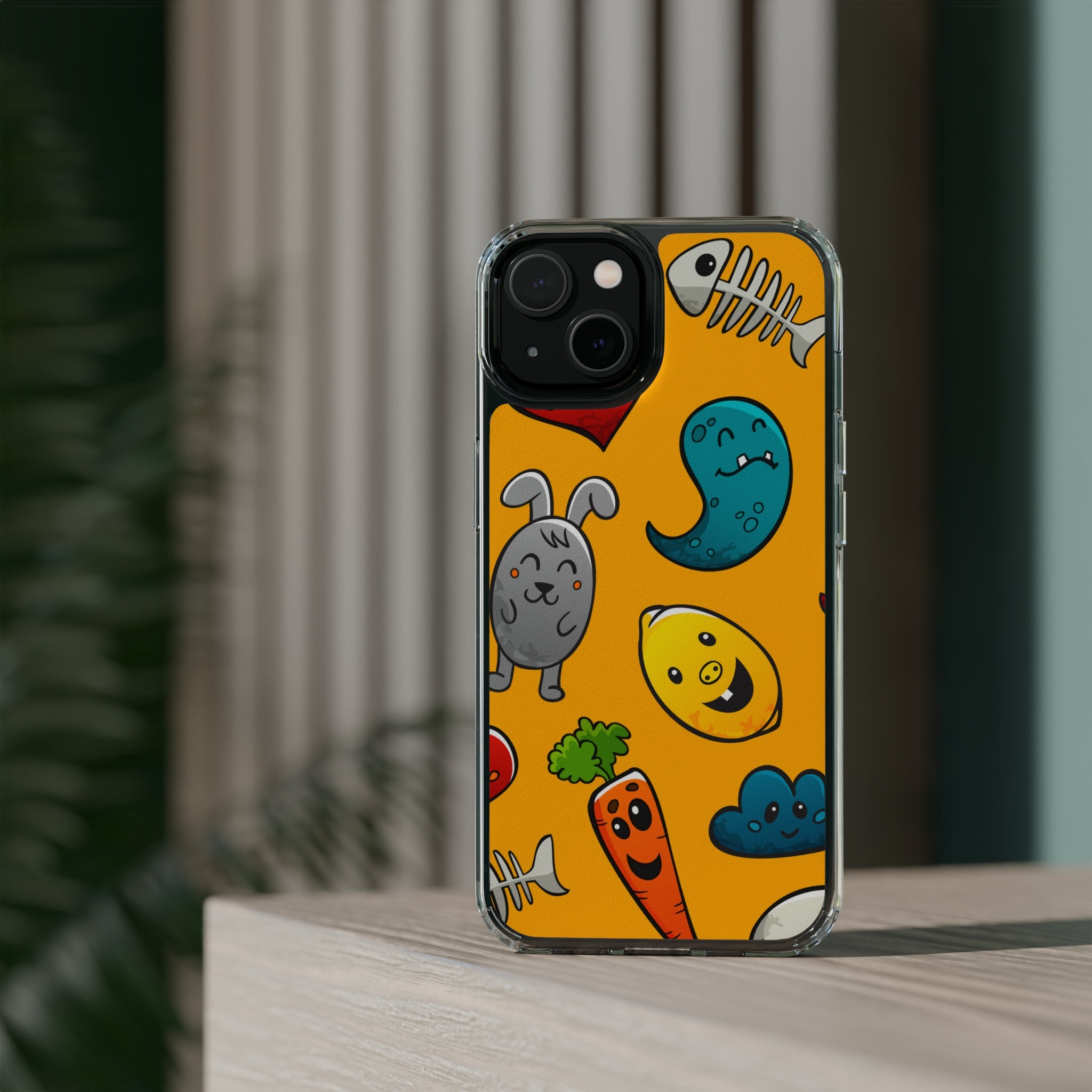 Fun Characters - iPhone Clear Cases - phone cases