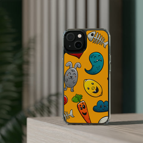 Fun Characters - iPhone Clear Cases - phone cases