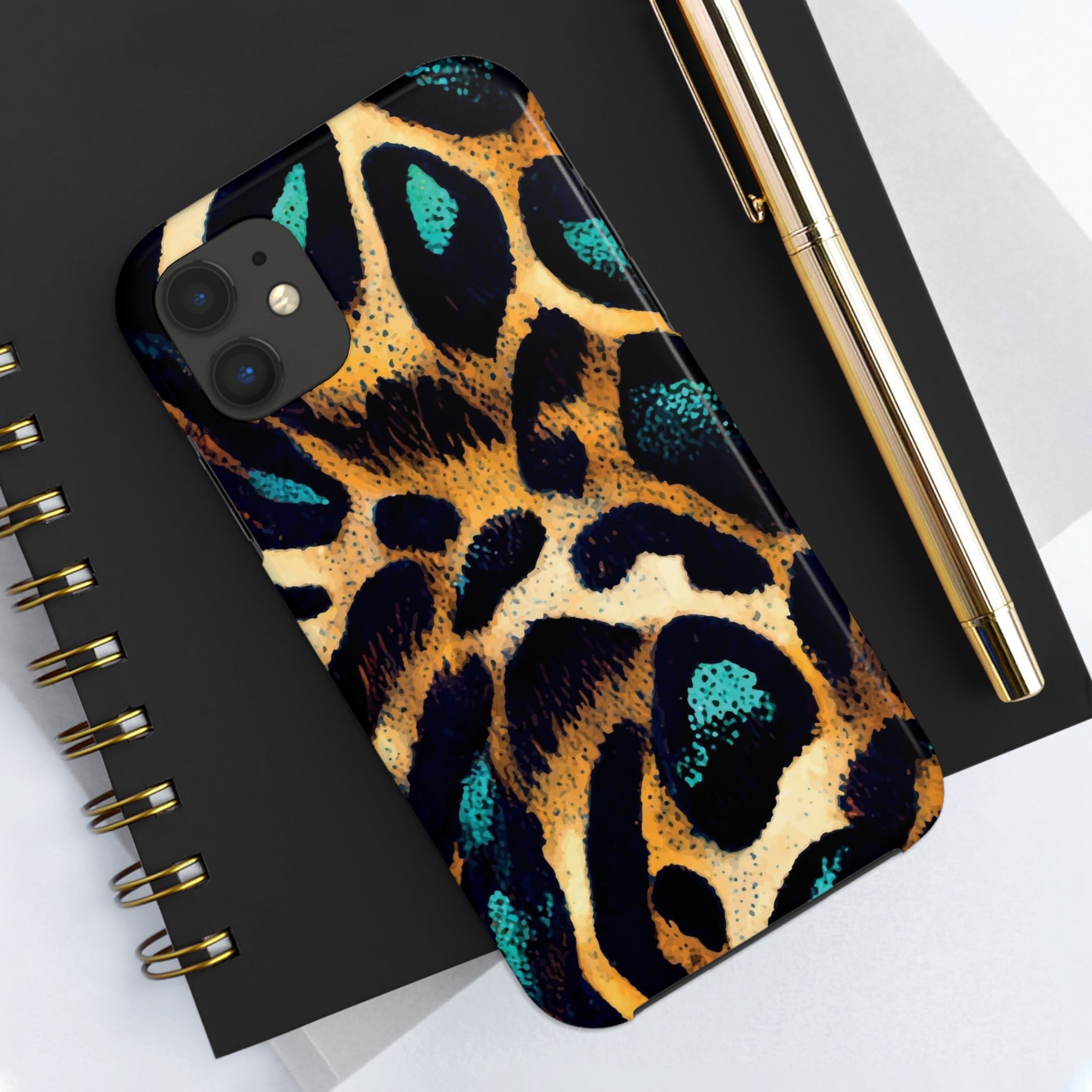 Dark Leopard - iPhone Tough Cases - phone cases